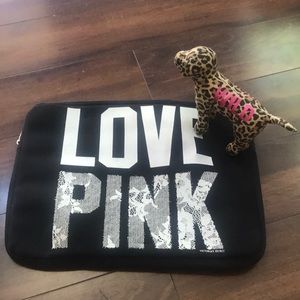PINK laptop case bundle